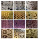 ASTM 201 304 316 Etching Finished Stainless Steel Sheet Wall Decorative