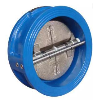 Ductile Iron Stainless Steel jis 10k pn16 bs din swing Stop Spring Duo Dual