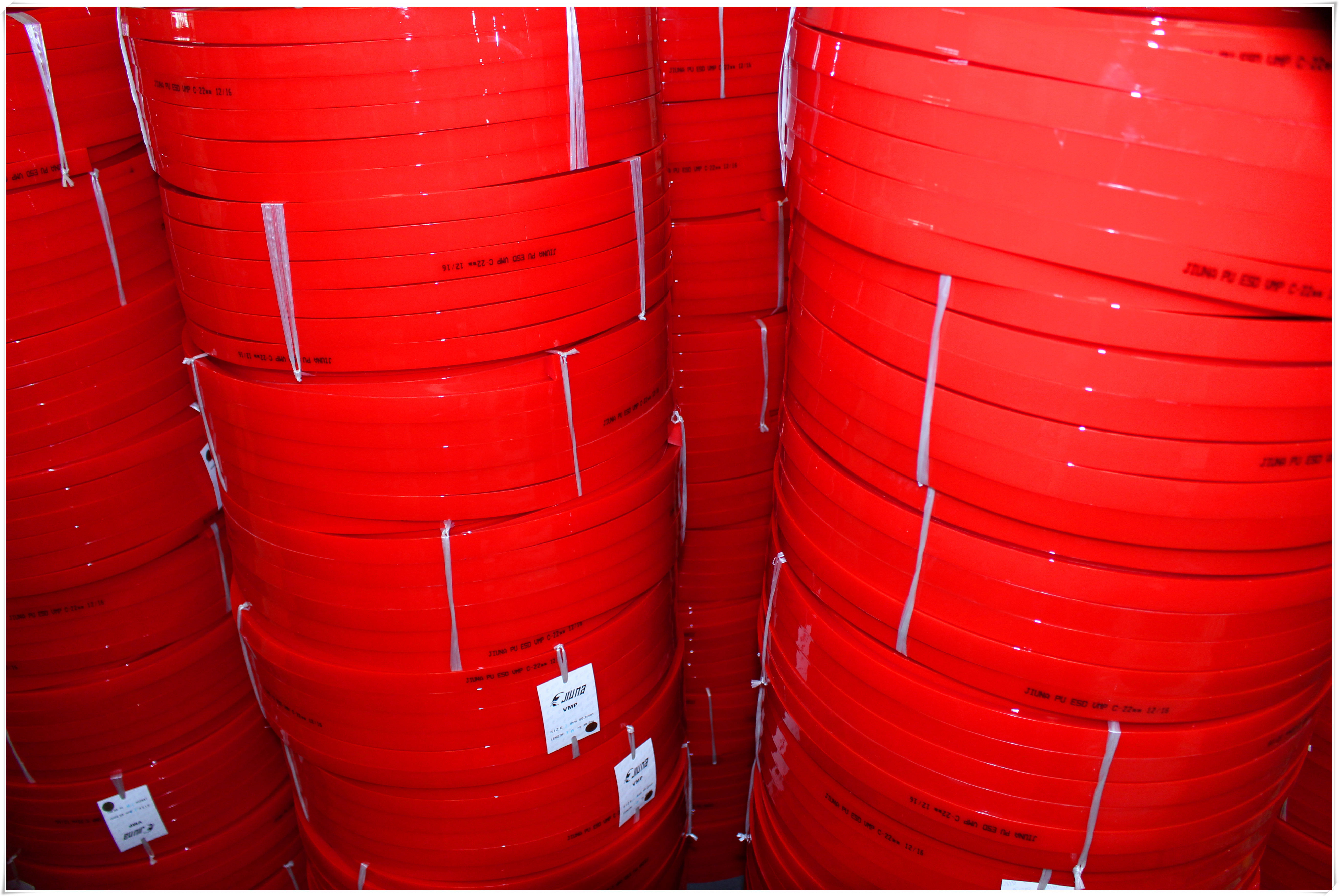 C - 22mm Polyurethane V Belt Wear Resistant 90A Hardness For Ceramic Industry