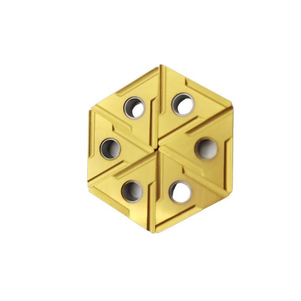 Gray Carbide Inserts P20 Steel Processing with PVD Coating 10 Pieces