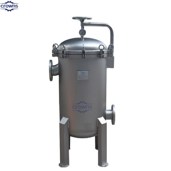 Stainless Steel Multi Bags Filter Housing Industrial Water Filters For Food