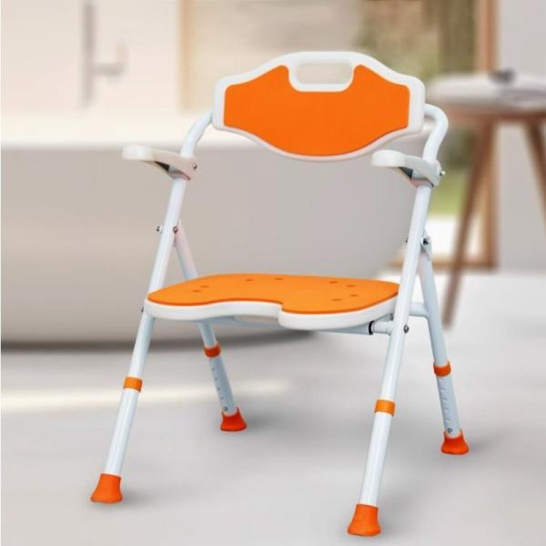 Household Bathroom Chair For Seniors YFH-XZY004 Aluminum Alloy Padded Shower
