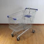 240L Convenience Store Galvanized European Market Supermarket Shopping Trolley