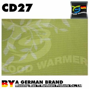 Wholesale OEM ODM Heat Resistant Placemats Green Leaves Corner Logo Printable Service from china suppliers