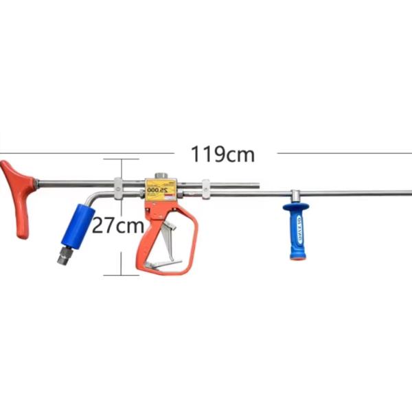 25kpsi High Pressure Water Jetting Gun For Surface Heavy Dirt Cleaning