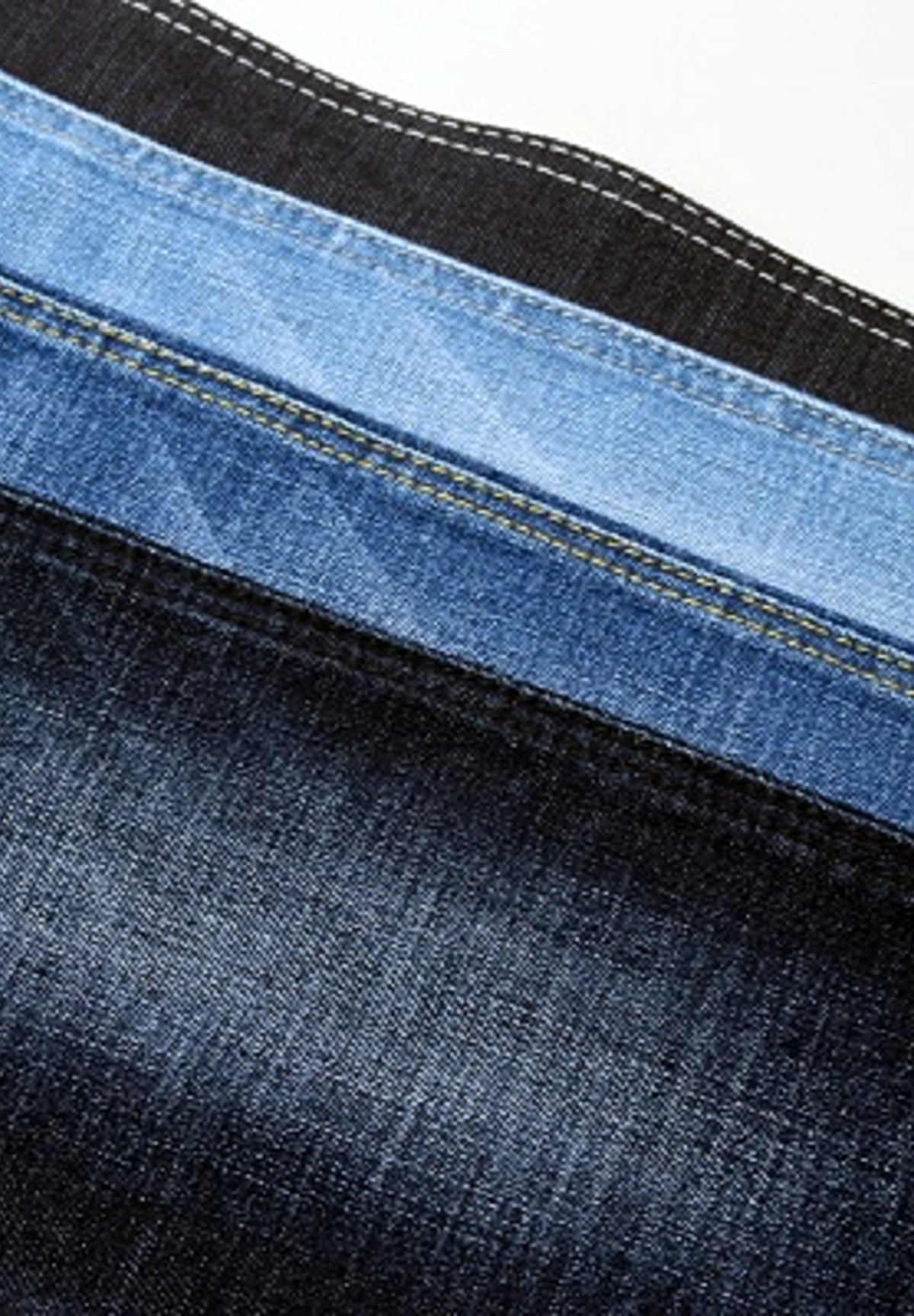 10.5 Oz Dark Blue Cotton/Polyester/Spandex Stretch Denim Fabric For Jeans