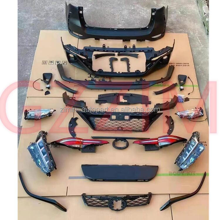 Toyota Fortuner 2020 Plastic Front Rear Bumper Grille Lamp Body Kits
