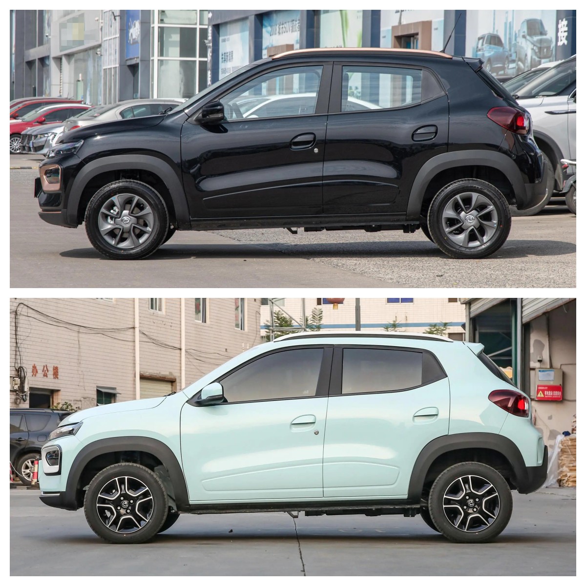 Fuel 100% Electric Dongfeng EX1 Nano Box SUV with 2410 Wheelbase by Chinese Manufacturers