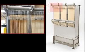 Wholesale DEM140-100s Flat MBR Membrane Bioreactor Replaces TORAY Toray TMR140 Series from china suppliers