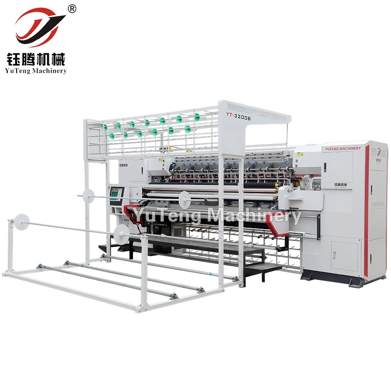 Computerized Lock Stitch Quilting Machine For Textile Production 1650mm/2450mm Sewing Width 220V/380V 3-Phase