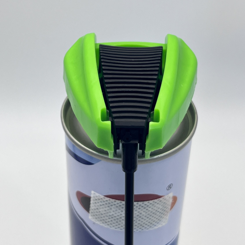 Versatile Aerosol Sprayer with Foldable Tube and Lock - Multi-Purpose Solution for Cleaning and More