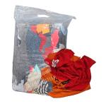 Australia colored t-shirt wiping rags Industrial 10kg bales 100% cotton T-shirt