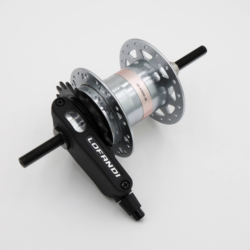 Manual 3-Speed Internal Gear Hub With Roller Brake