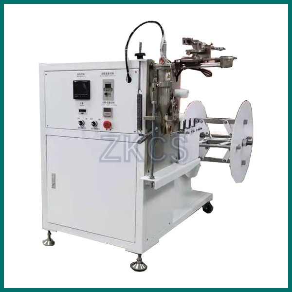 Automatic Pp Pe Strip Spiral Winding Machine Hot Air Style 25-150mm