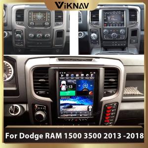 Wholesale 2 Din Tesla Dodge Android Radio For RAM 1500 3500 2013 To 2018 from china suppliers