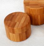 bamboo cosmetic jars