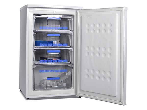 84L Upright Compact Freezer,Small Upright Freezer,Vertical Small Chiller For