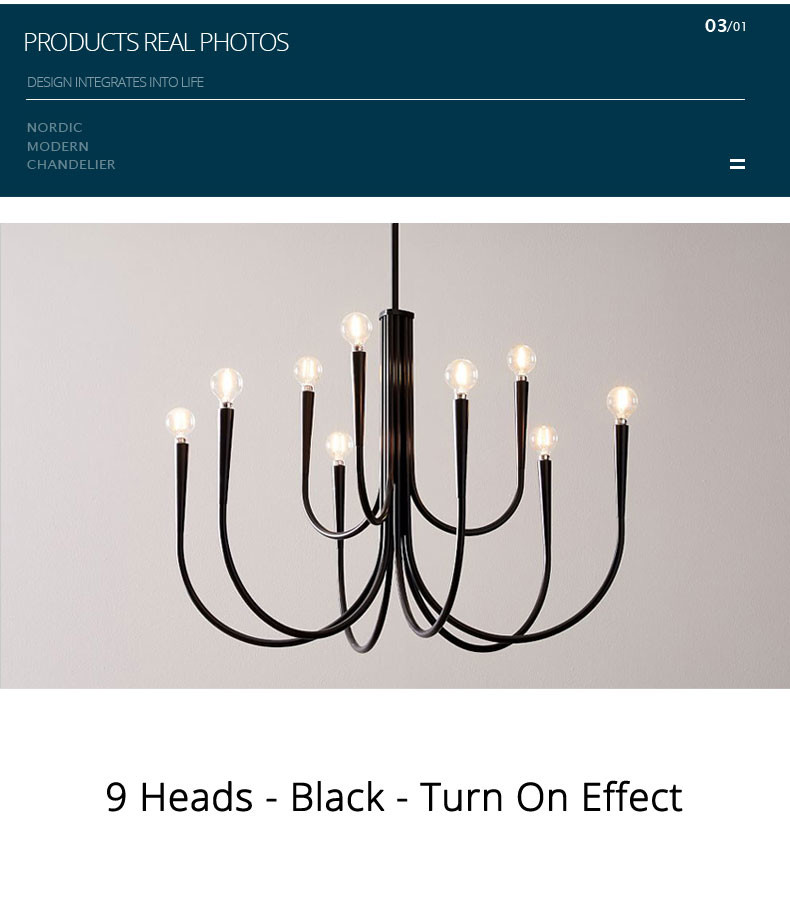 Retro Style Swoop Arm Chandelier Living Room Luxury American pendant lamp best lighting(WH-AP-570)