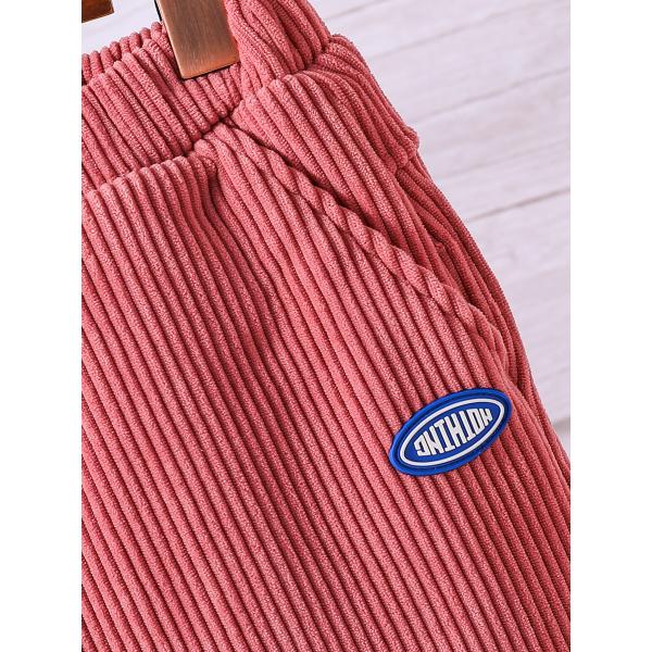 Front Pockets Custom Embroidered Pants Anti Shrink For Workout Everyday Wear