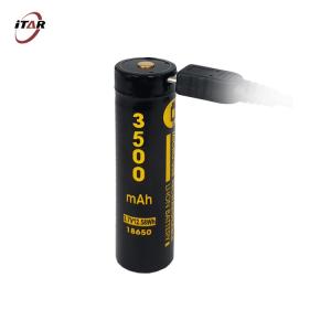 Wholesale BMS 18650 Li Ion Rechargeable Batteries 3.7V 3500mAh For Digital Device from china suppliers