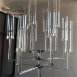 13 Arms Crystal Glass Candelabra Centerpiece Wedding 150CM