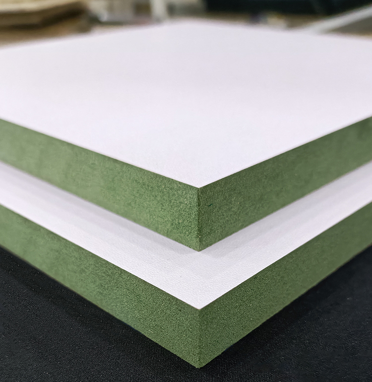 Wooden UV MDF Board 15mm 17mm 18mm Melamine MDF Board For Kitchen Cabinet
