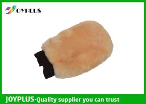 Wholesale AD0740 Lambswool Car Wash Mitt , Professional Car Cleaning Microfiber Cloth from china suppliers