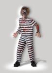 Party Carnival Animal Fancy Dress , Creepy Convict Tween Halloween Costumes
