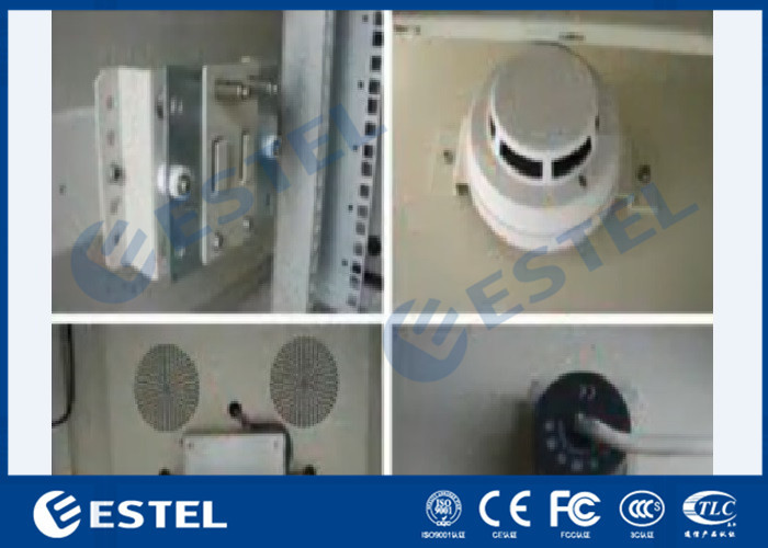 Front Rear Access Outdoor Electronics Cabinet Air Conditioner Cooling System