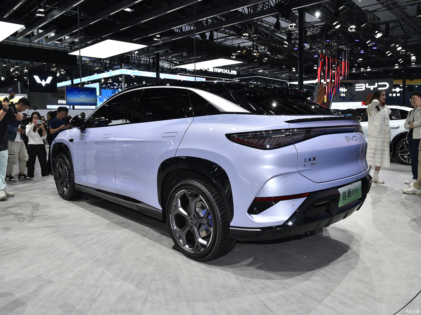 2024 BYD Sealion 07 EV Pre-Sale 650 KM Range 0.5h Fast Charging Basic Edition Energy SUV with Lithium Phosphate Battery