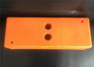 Wholesale Orange Color Plastic Temporary Fencing Feet , Portable Fence Base Various Design from china suppliers