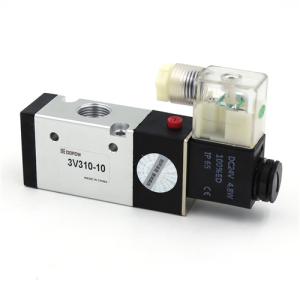 Wholesale 3V310-10-NO Airtac Solenoid Valve 3 Way 2 Position Aluminum Material from china suppliers