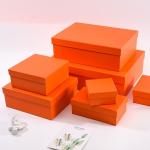 Custom Logo Oem Golden Square Stickers Blank Cardboard Kraft Gift Packaging