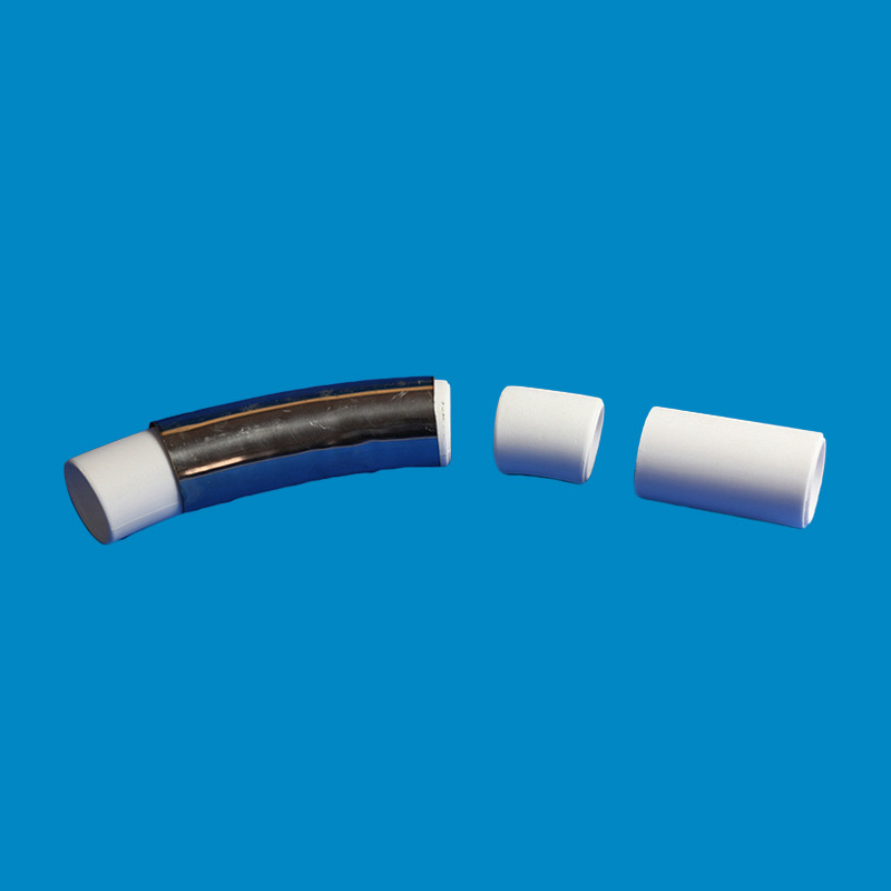 Polyurethane Coated Powder Conveying Wear Resistant Pipeline Customized Shape
