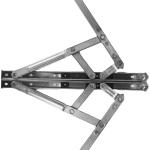 Square Groove Window Friction Stay 8-18 Inch For Stainless Steel Casement Window