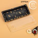 Custom Logo Restaurant Food Grade Disposable Sushi Trays For Fresh And Stylish