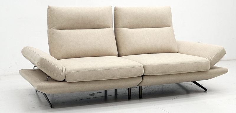Contemporary Modern Recliner Sofa with Adjustable Armrest Design