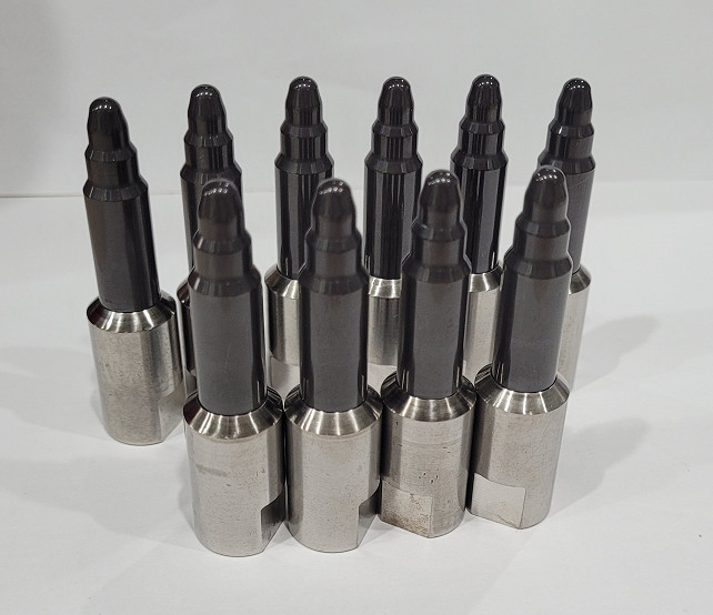 Blue Zirconia Ceramic Guide / Welding Pin With Extremely High Wear Resistance