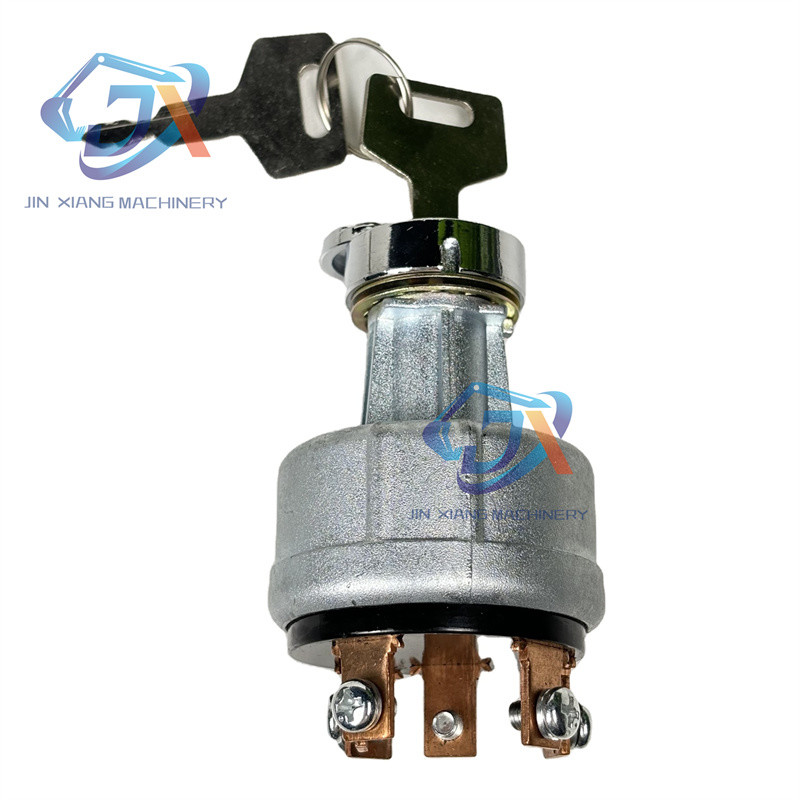 STAR ZEBRA New Ignition Starter Switch 1700100023 1700100052 1700100072 for Excavator TL150 TB125 TB135 TB145 with 2 Disconnect Keys