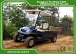 Blue 48v 3.7kw 2 Seat Electric Utility Golf Cart / Buggy Club Car