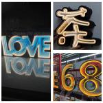 DC 12V/AV110V-220V Abyss Infinity Mirror Letters for Customized Commercial Shop