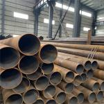 Round ASTM A53 ERW Carbon Steel Pipe Welded PPE Tube Mild Black For Construction