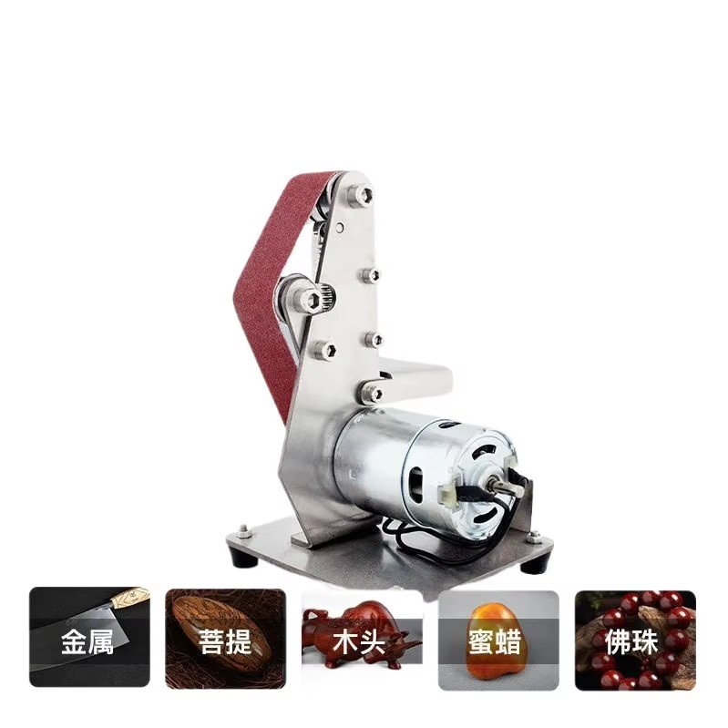 Compact Mini Electric Belt Sander / DIY Polisher / Knife Sharpener / Grinder 9000 RPM 110v-240v 50-60Hz