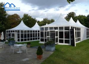 Wholesale Water Proof, UV Resistance, Fire Retardant High Peak Marquee Pagoda Tent For Party Wedding Event from china suppliers