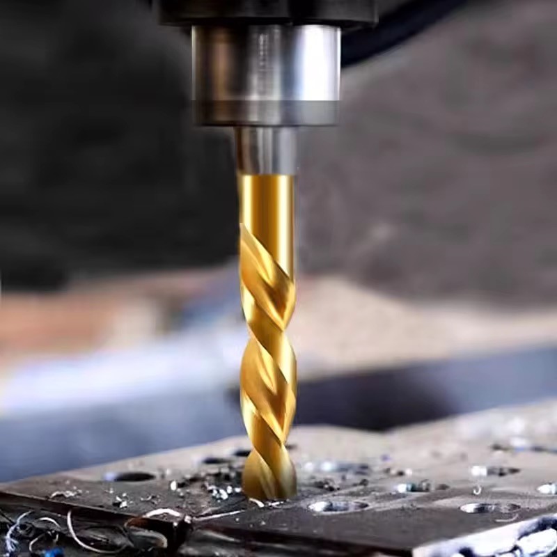 Solid Carbide Twists Drill Bit Tungsten Steel Drill Fixed Handle Coated