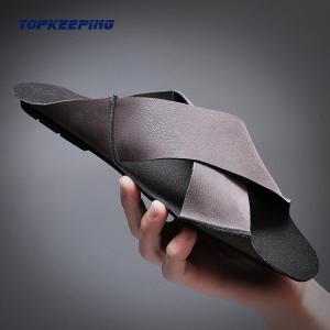 Wholesale Man Fasten Summer Rubber Sole Sandal Shoes For Male from china suppliers