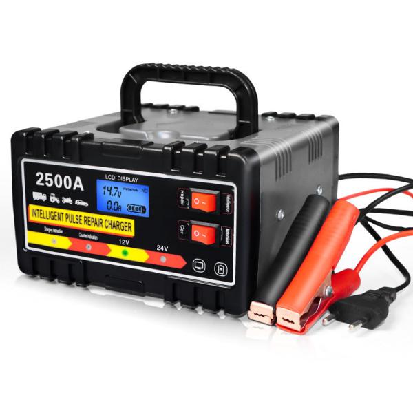 110V 220V 12V 10A 24V 5A Automatic Lead Acid Battery Charger for Auto Motorcycle