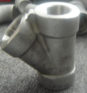 Wholesale nickel 201 UNS N02201 forged lateral tee from china suppliers