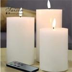 Led Candles For Wedding Centerpieces Flameless Elegant Christmas Light Wax