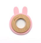 4 Month Wooden Silicone Teether